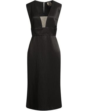 ALESSIA SANTI Midi Dress - Black