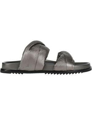 Rick Owens Sandals Leather - White