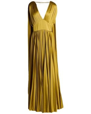 alma sanchez Maxi Dress Polyester - Metallic