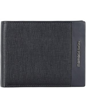 Momo Design Wallet Leather - Blue