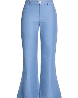 Marni Trousers Cotton - Blue