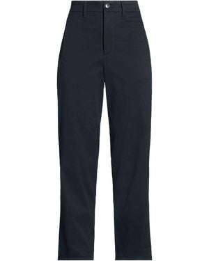 Woolrich Midnight Trousers Cotton, Elastane - Blue