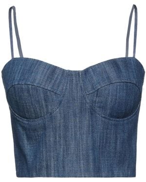 Rinascimento Top Cotton - Blue