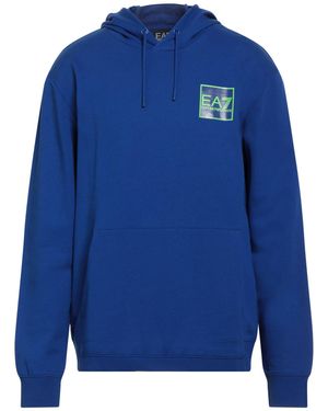 Emporio Armani Sweatshirt Cotton - Blue
