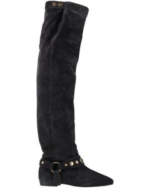 Isabel Marant Boot Leather - Black