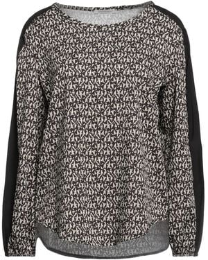 Biancoghiaccio Top Polyester, Elastane - Gray