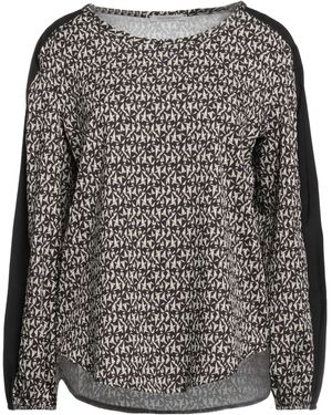 Biancoghiaccio Top Polyester, Elastane - Gray
