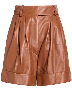 Alexandre Vauthier Shorts & Bermuda Shorts Sheepskin - Brown