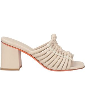 Santoni Sandals Leather - Natural