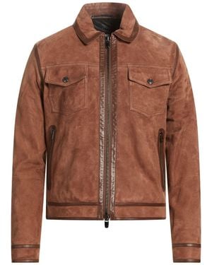 Jacob Cohen Jacket Cow Leather - Brown