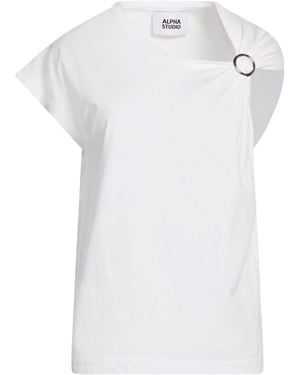 Alpha Studio Camiseta - Blanco