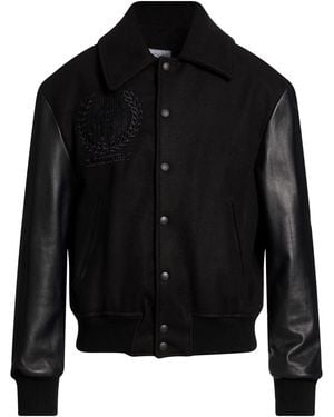 FAMILY FIRST Jacket Polyester, Leather - Black