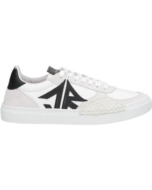 John Richmond Trainers Leather, Textile Fibres - White