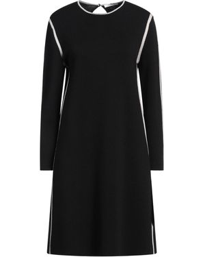 Kangra Mini Dress Merino Wool - Black