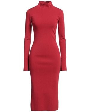 Patrizia Pepe Midi Dress - Red