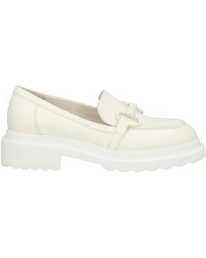 Pomme D'or Cream Loafers Leather - Natural
