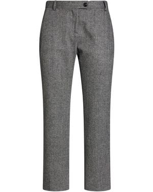 Barba Napoli Pants Virgin Wool, Cashmere - Gray