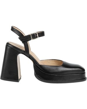 Souliers Martinez Pumps Leather - Black