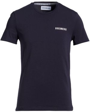 Bikkembergs Midnight T-Shirt Cotton, Elastane - Blue