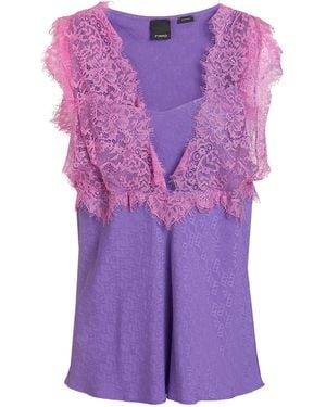 Pinko Top Acetate, Silk, Polyamide - Purple