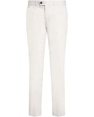 Hiltl Pants Cotton, Nylon, Elastane - White
