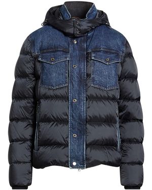 Moorer Puffer Polyamide, Cotton, Elastane - Blue