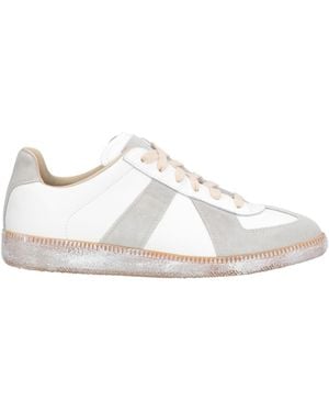 Maison Margiela Light Trainers Leather - White