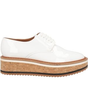 Robert Clergerie Lace-Up Shoes Leather - White