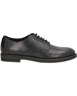 Seboy's Lace-Up Shoes Leather - Black