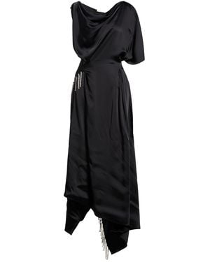 Christopher Kane Maxi Dress Acetate, Viscose - Black