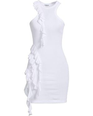 Dondup Vestido Midi - Blanco