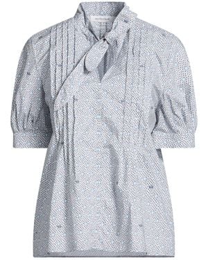 Maison Kitsuné Light Shirt Textile Fibers - Blue