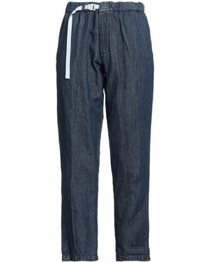 White Sand Jeans Cotton, Linen - Blue