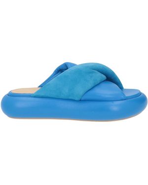 JW Anderson Sandals Calfskin - Blue