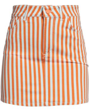 Fly Girl Mini Skirt Cotton, Elastane - Orange