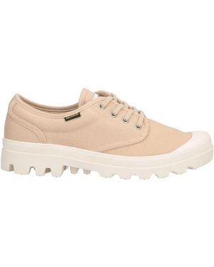 Palladium Trainers - Natural
