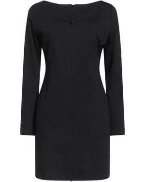 Hanita Mini Dress Viscose, Nylon, Elastane - Black