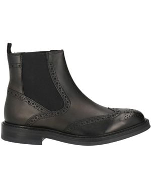 Marco Ferretti Botines De Caña Alta - Negro