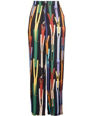 Moschino Pants Viscose - Blue