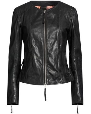 Bully Jacket Leather - Black