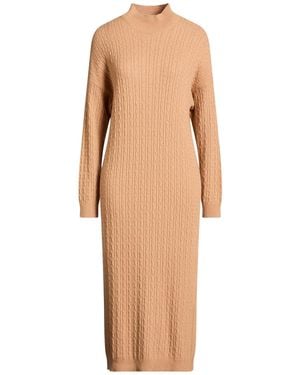 Rebel Queen Midi Dress - Natural