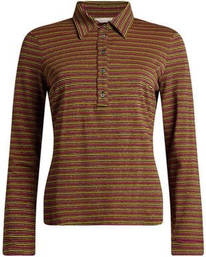 Camicettasnob Top Linen - Brown