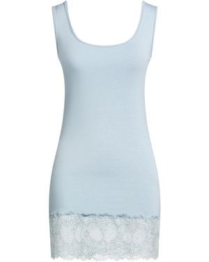 Rinascimento Tank Top Viscose, Elastane - Blue