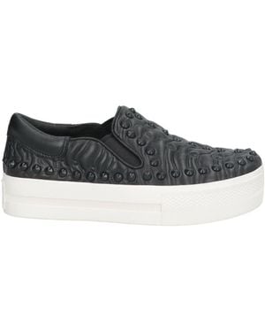 Ash Trainers Calfskin - Black