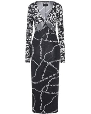 Versace Jeans Couture Midi Dress - White
