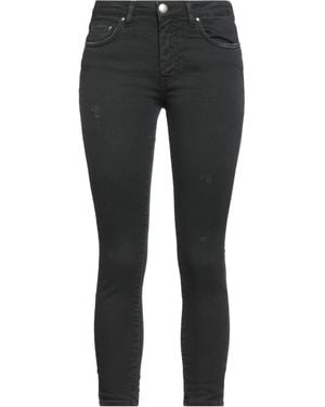 Aglini Jeans Cotton, Elastane - Black