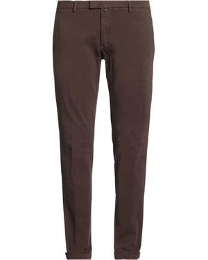 Briglia 1949 Trousers Cotton, Elastane - Brown