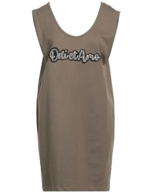 Odi Et Amo Mini Dress - Brown