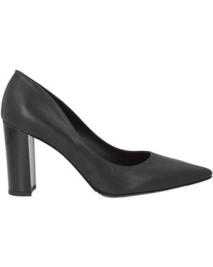Bruglia Court Shoes Calfskin - Black