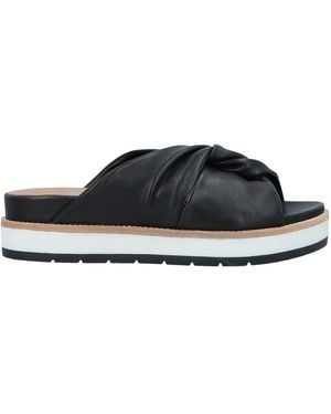 Janet & Janet Sandals Leather - Black